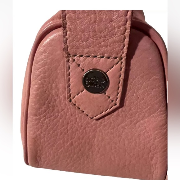 Sigrid Olsen Small  Hobo Purse/Shoulder Bag Genuine Smooth Leather Light Pink - Picture 3 of 15